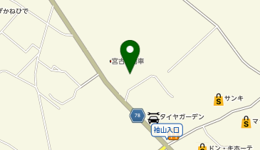 砂川鉄工所自動車整備工場の地図画像