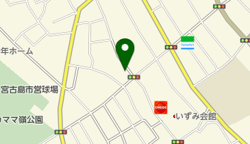 クラウン理容店の地図画像