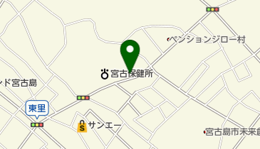 しまじり理容館の地図画像