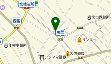 TOKOYAの地図画像