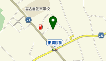 JAおきなわ宮古地区本部旅行センターの地図画像