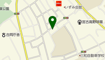 ピザーラ宮古店の地図画像