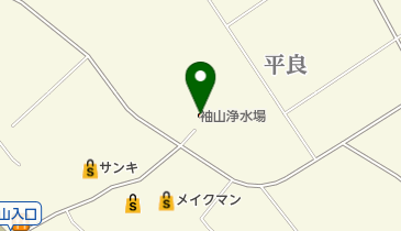 宮古島市役所 上下水道部 袖山浄水場の地図画像