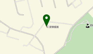 仁愛療護園の地図画像