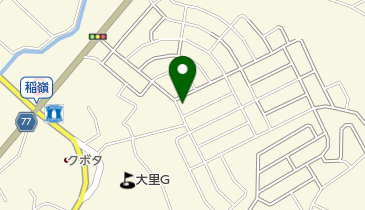 美容室モダンの地図画像