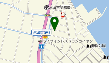 新開保育園の地図画像