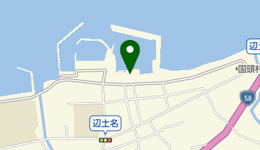 国頭漁業協同組合の地図画像