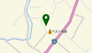 神山自動車整備工場の地図画像