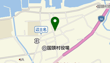 仲本鮮魚店の地図画像