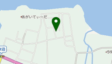 今泊区公民館の地図画像