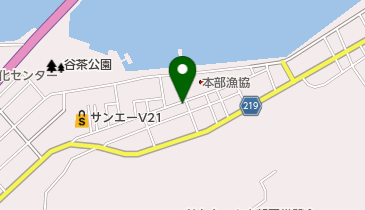 並里商店の地図画像