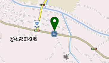 松田商店の地図画像