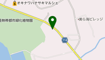 サンシー石油海洋博前SSの地図画像