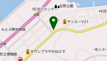本部ガス株式会社の地図画像