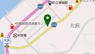 外間カマボコ工房の地図画像