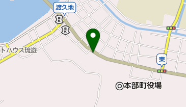 上間化粧品店の地図画像