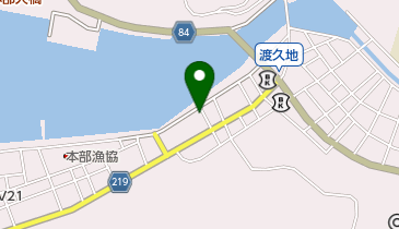 上間鮮魚店の地図画像