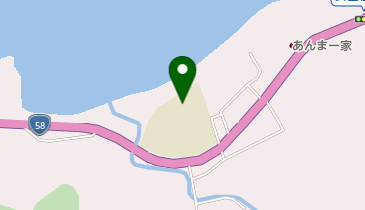 安富祖小中学校の地図画像