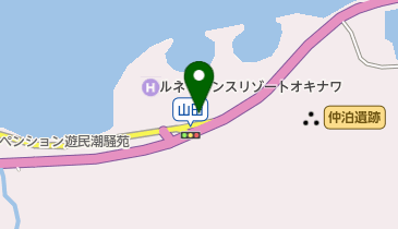 ブライダルハウスチュチュ沖縄ルネッサンスリベーラ教会の地図画像