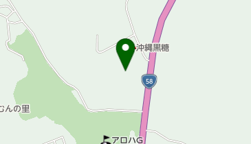 沖縄ハム総合食品株式会社の地図画像