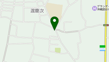 カットインシャンゼ読谷店の地図画像