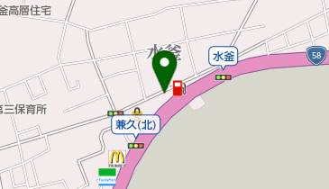 オーロラ美容室の地図画像