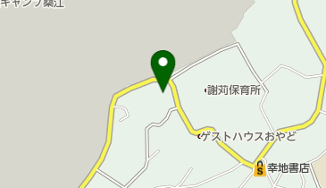 宇地原公民館の地図画像