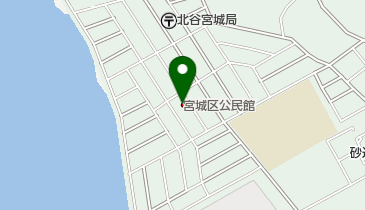 宮城公民館の地図画像