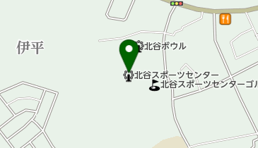 北谷ゴルフ練習場の地図画像