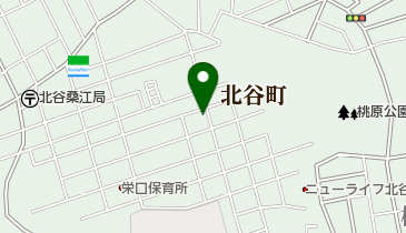北谷不動産の地図画像
