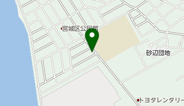 ヘアーサロンスナベの地図画像