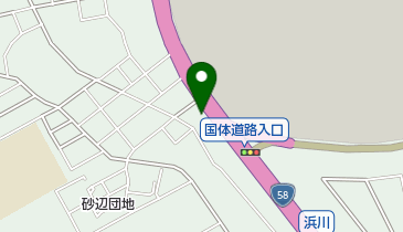 アジアホテルの地図画像