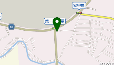 安谷屋衣料品店の地図画像