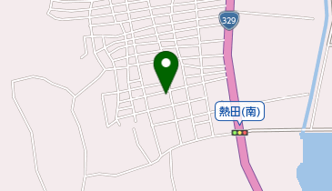 熱田公民館の地図画像