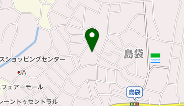 島袋公民館の地図画像