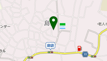 安里動物病院の地図画像