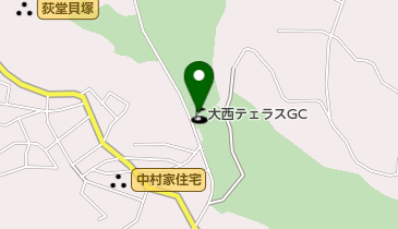 大西テラスゴルフクラブレストランの地図画像
