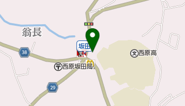 志学塾西原坂田校の地図画像