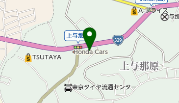 かりゆしタクシーの地図画像