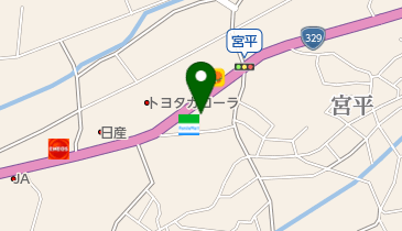 ネッツトヨタ沖縄株式会社南風原店の地図画像