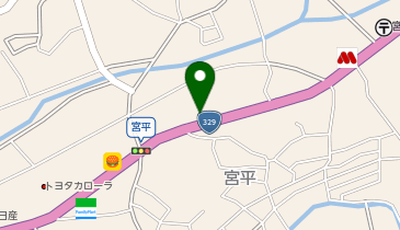 トップ花嫁センターの地図画像