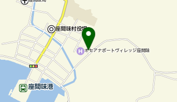 ケラマアイランズクラブの地図画像