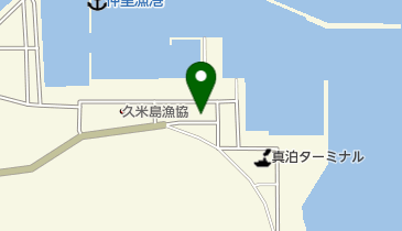 久米島漁業協同組合の地図画像
