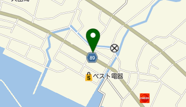 カットスタジオヤングの地図画像