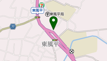 仲座制服店の地図画像