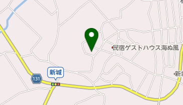 上地屋の地図画像