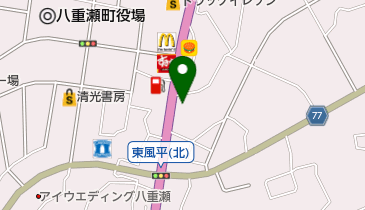 東風平薬局の地図画像