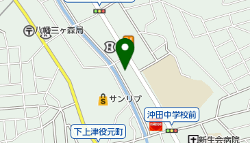 ペットランドあつまれ八幡三ヶ森店の地図画像