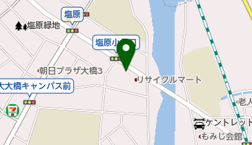 くろせ整骨院の地図画像