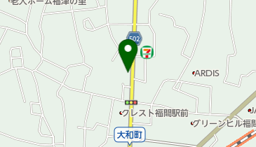 ドッグサロンドルチェ福津店の地図画像